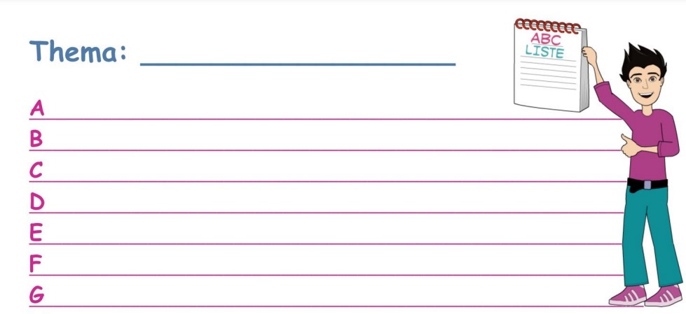  Foto zu Lernkanal und Lerntechniken 10.6.1 Eltern PDF – ABC-Liste – AKADEMIE 